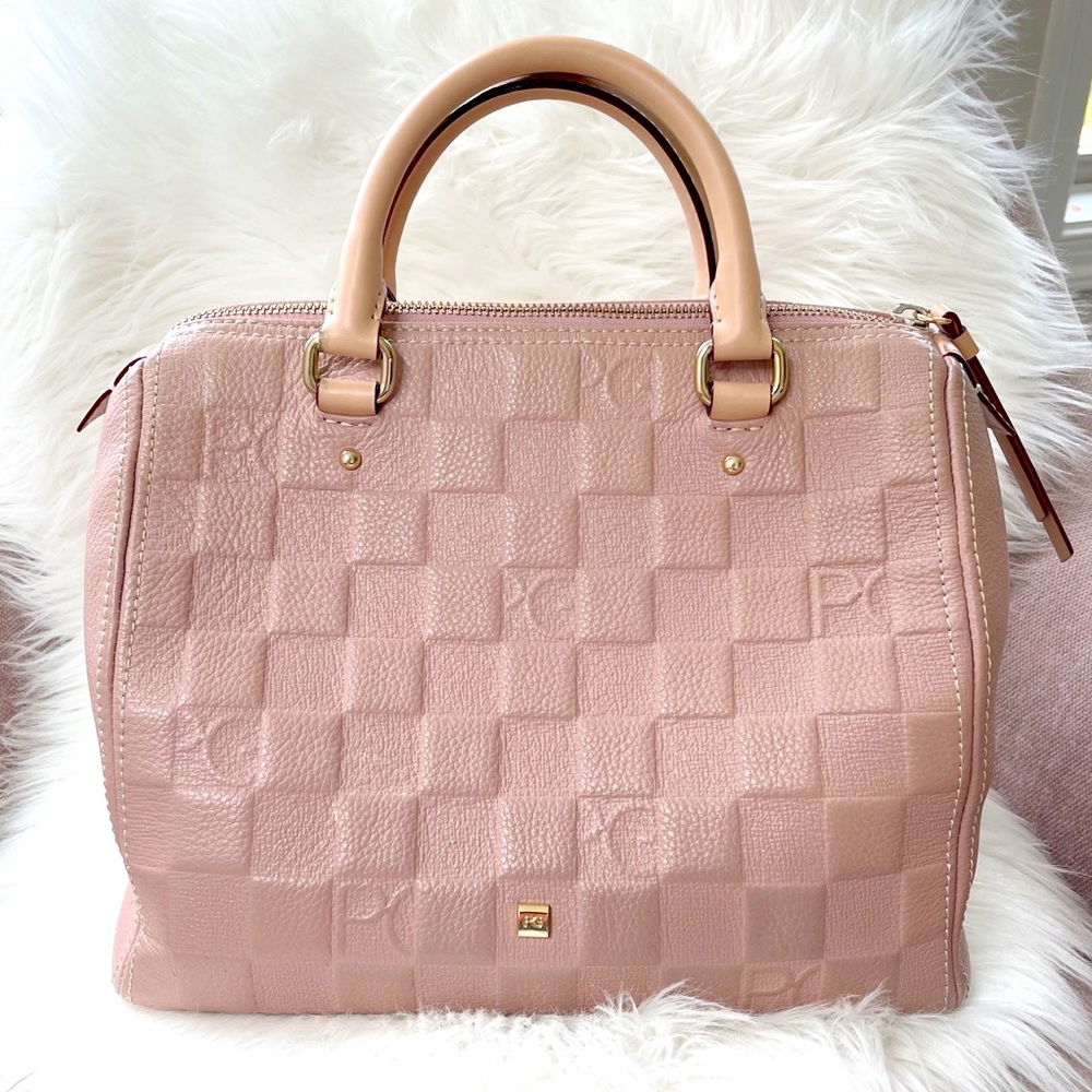 Purificación García Pink Satchel (bowling bag)